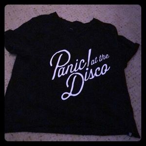 Panic at the disco crop top
